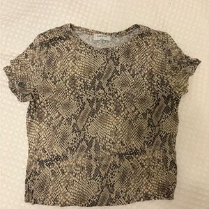 Babaton Snakeskin T-Shirt
